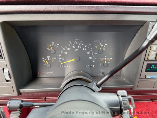 1992 Chevrolet C1500 Regular Cab Short Bed 5.7L - 22944657 - 41