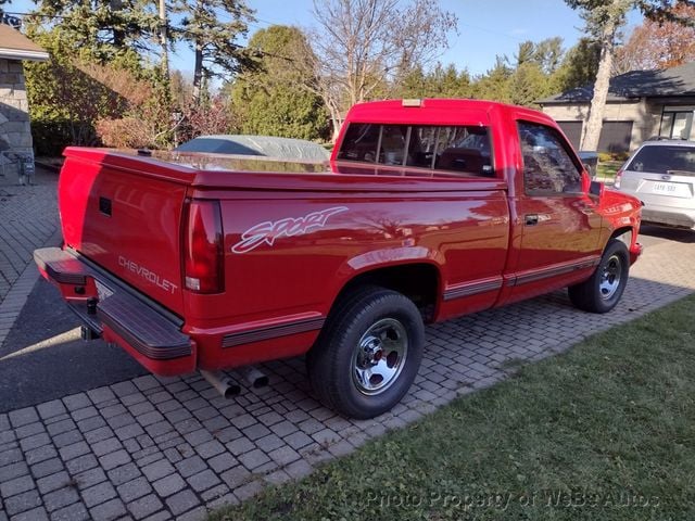 1992 Chevrolet C/K 1500 Reg Cab Sportside 117.5" WB - 22477043 - 1