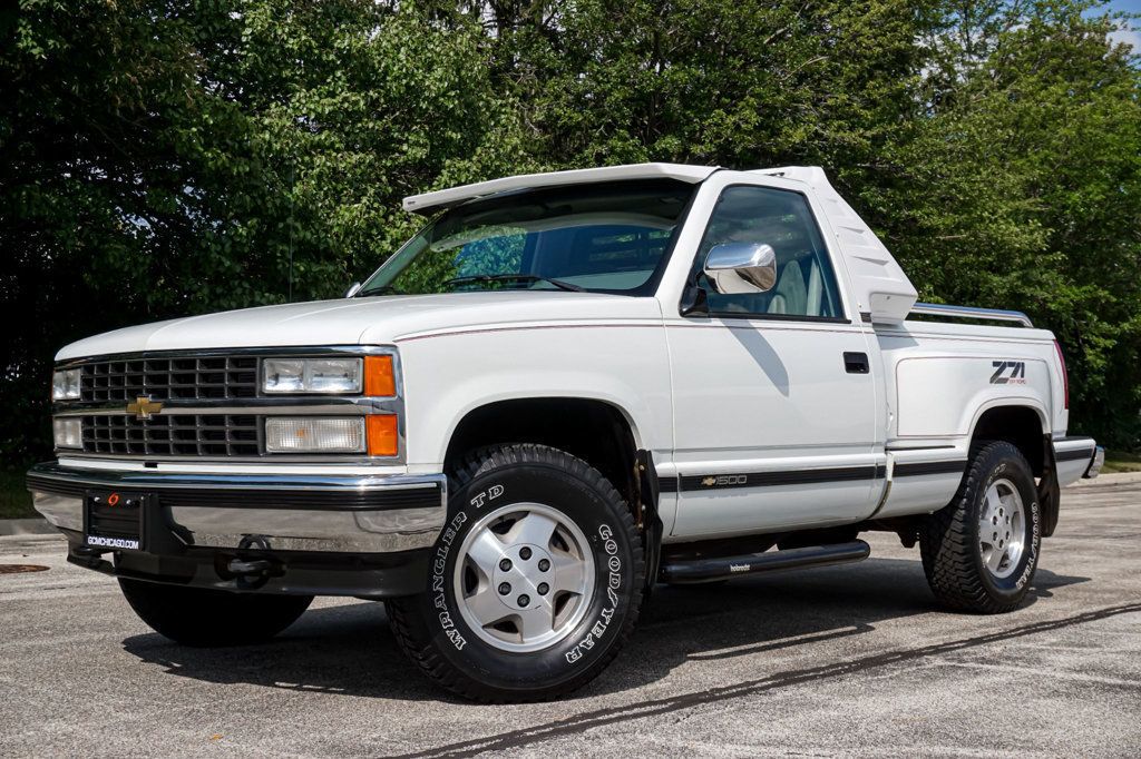 1992 Chevrolet C/K 1500 *Silverado 1500* *Z71 Regular Cab* *Short Bed* *Stepside* *Rare* - 23072440 - 0