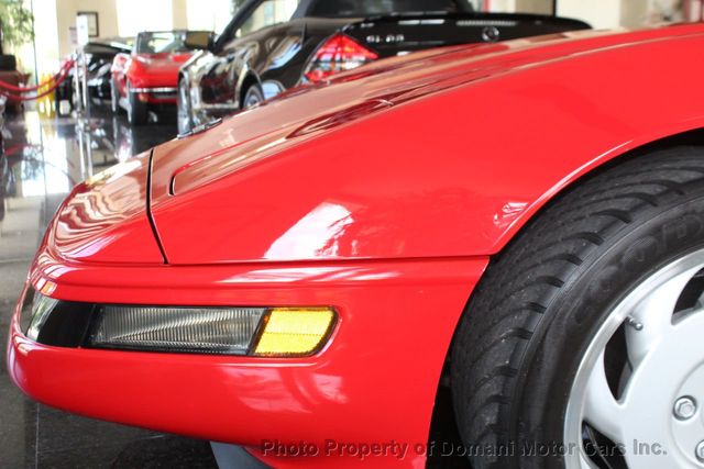 1992 Chevrolet Corvette 4,316 ORIGINAL MILES ,  OUT OF A 27 YEAR OWNERSHIP - 21365391 - 18