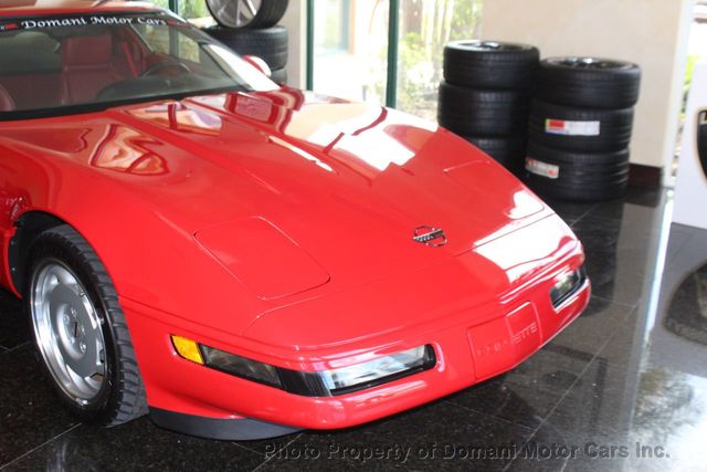 1992 Chevrolet Corvette 4,316 ORIGINAL MILES ,  OUT OF A 27 YEAR OWNERSHIP - 21365391 - 2