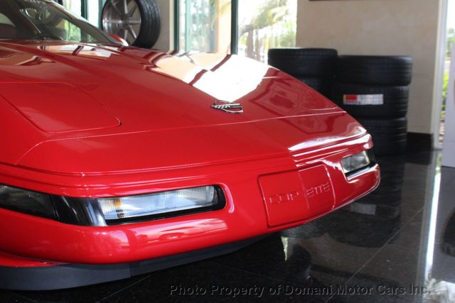1992 Chevrolet Corvette 4,316 ORIGINAL MILES ,  OUT OF A 27 YEAR OWNERSHIP - 21365391 - 81
