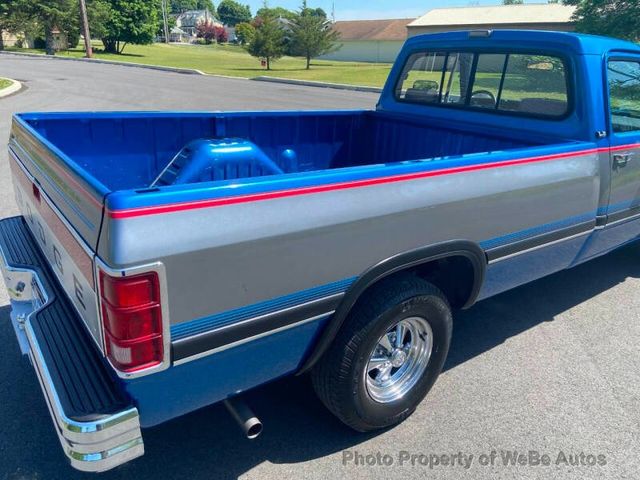 1992 Dodge D150 Sweptline For Sale - 23038181 - 25