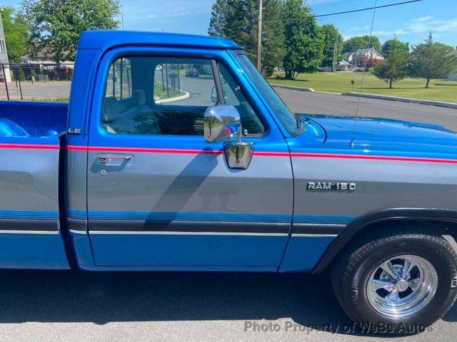 1992 Dodge D150 Sweptline For Sale - 23038181 - 29