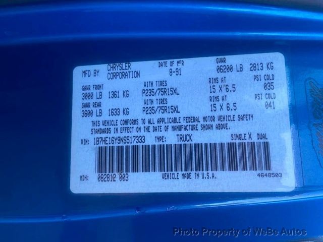 1992 Dodge D150 Sweptline For Sale - 23038181 - 38