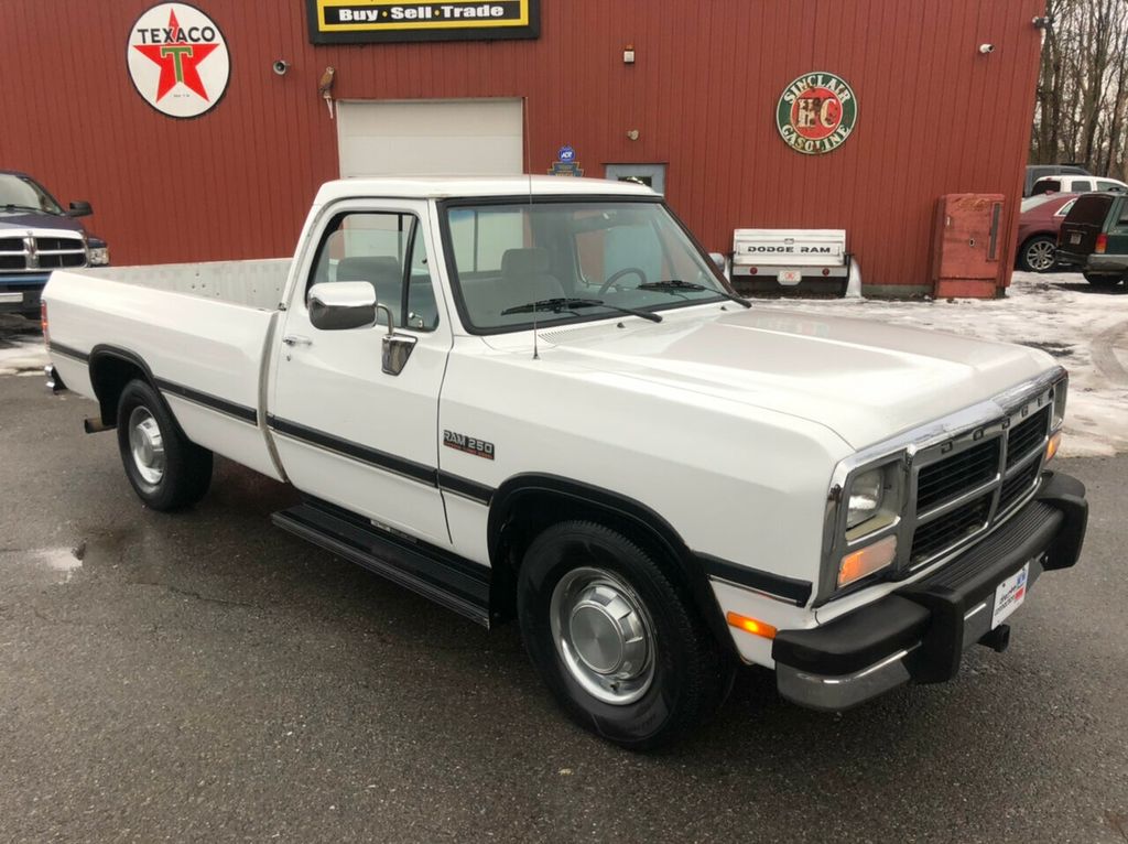 1992 Used Dodge D250 & W250 Regular Cab 8 Foot Bed at Jim Babish Auto ...