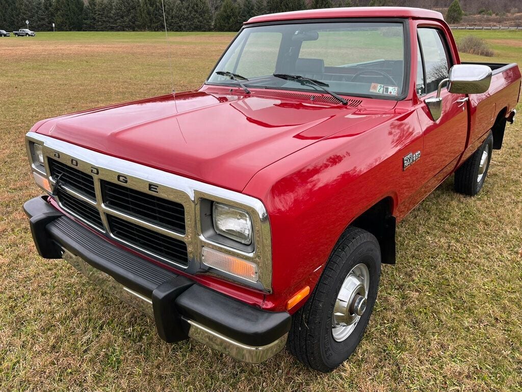 1992 Dodge W250 First Generation 12 Valve Cummins Turbo Diesel 4x4  - 22647426 - 10