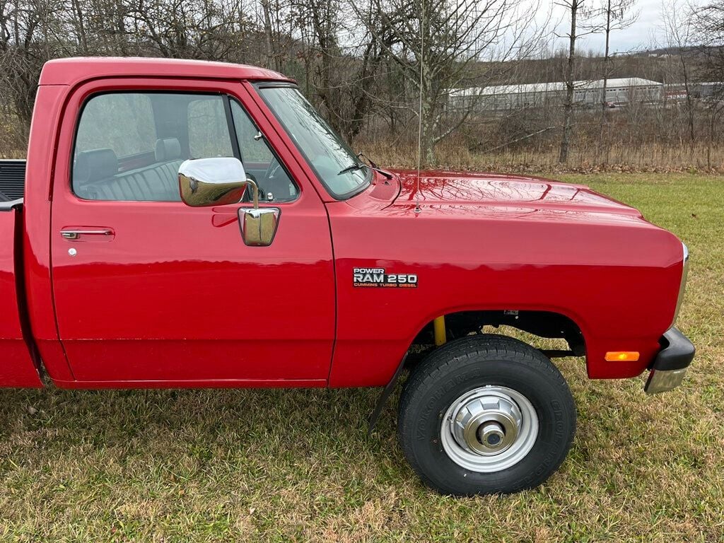 1992 Dodge W250 First Generation 12 Valve Cummins Turbo Diesel 4x4  - 22647426 - 42