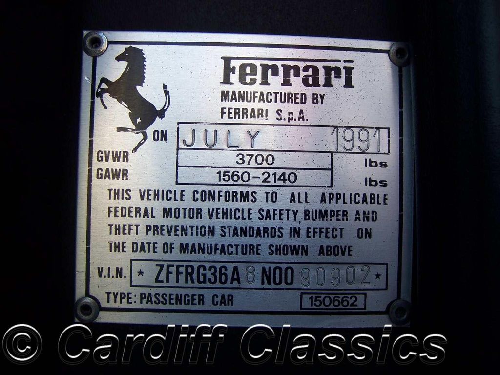 1992 Ferrari 348 TS (Targa) - 11358308 - 30