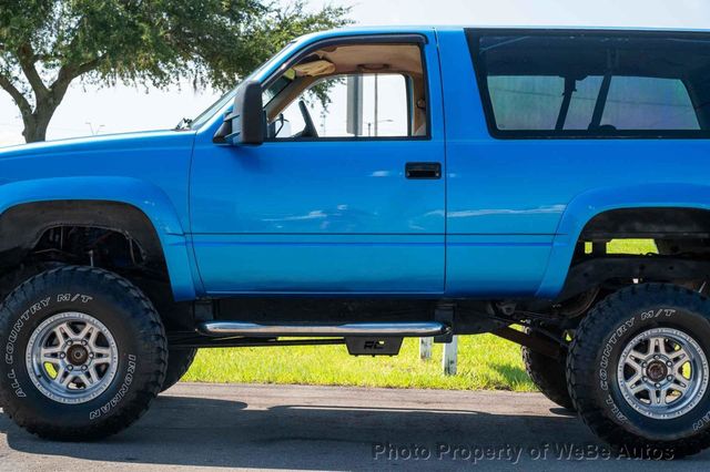 1992 GMC Yukon K1500 4WD - 22917668 - 21