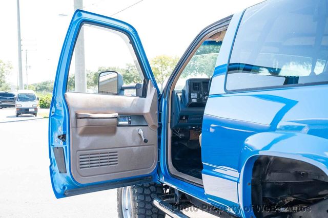 1992 GMC Yukon K1500 4WD - 22917668 - 43