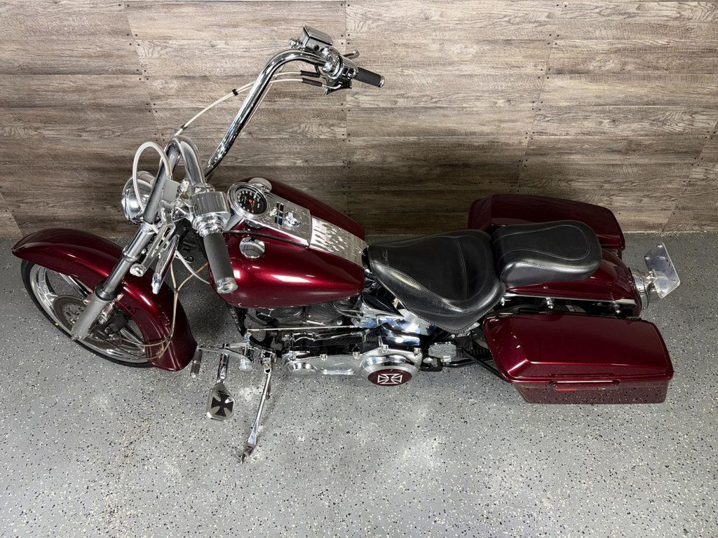 90's USA製 Harley-Davidson MA-1 Harley-Davidson 1992 FXSTS Model 1:8 Black Motorcycle Model