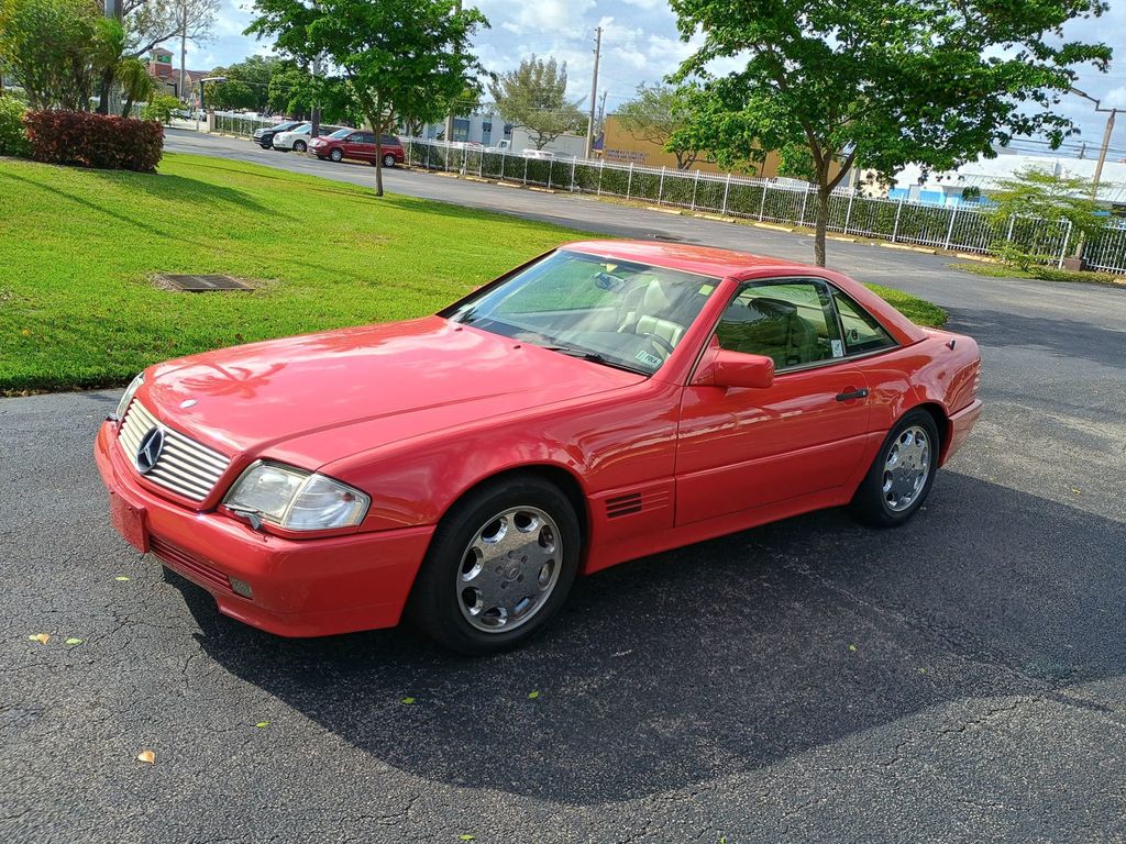 1992 Mercedes-Benz 500 Series 500 Series 2dr Convertible Clean Carfax 500SL - 23002291 - 0