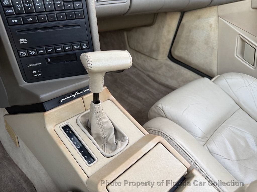 1993 Cadillac Allante' Convertible Pininfarina Northstar V8 - 22992328 - 49