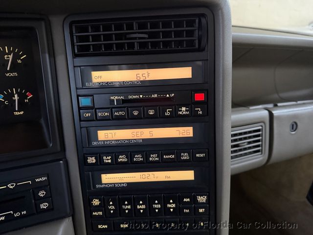 1993 Cadillac Allante' Convertible Pininfarina Northstar V8 - 22992328 - 62