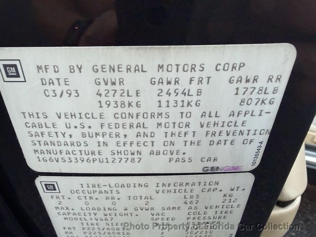 1993 Cadillac Allante' Convertible Pininfarina Northstar V8 - 22992328 - 86