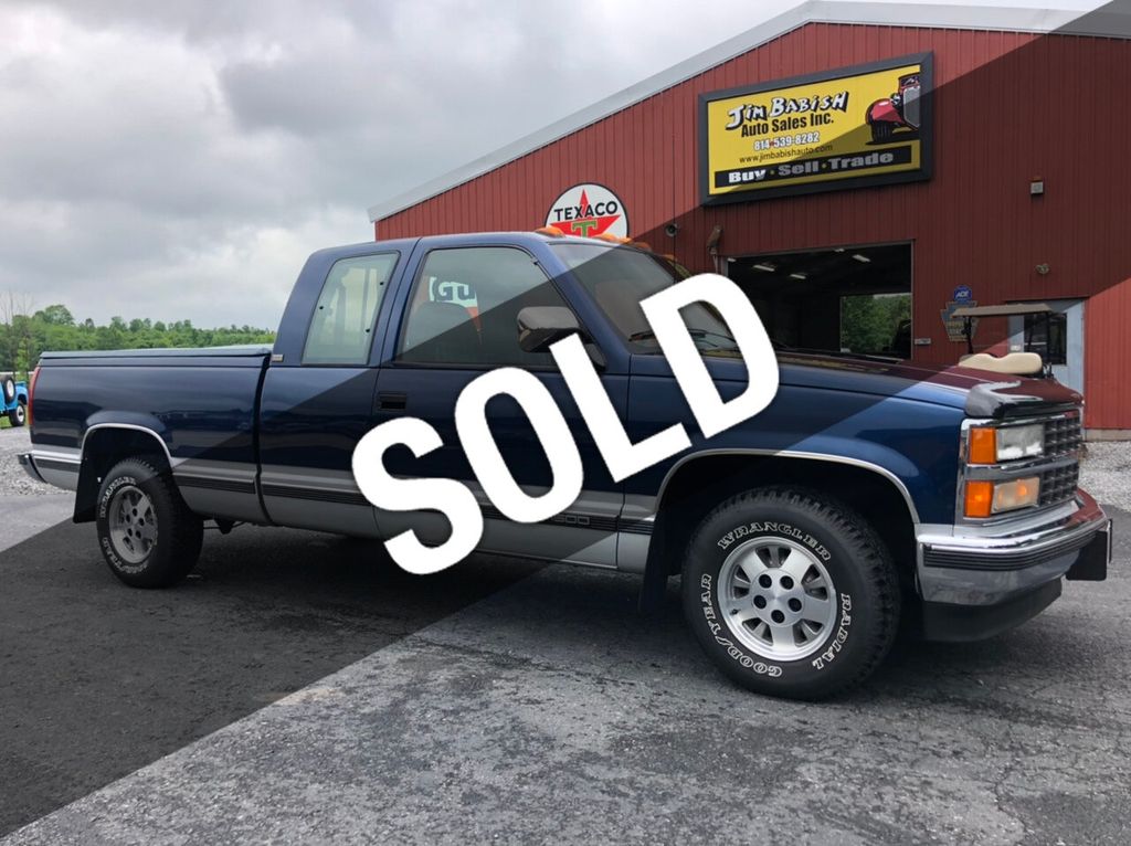 1993 Used Chevrolet C K 1500 Silverado 5 Speed Manual At Jim Babish Auto Sales Inc Serving Johnstown Pa Iid