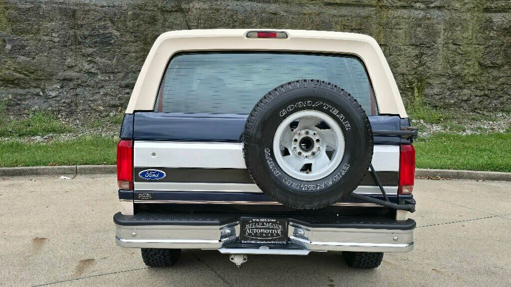 1993 Ford Bronco LOW Miles BRAND NEW TIRES Rare Clean 4x4 V8 615-300-6004 - 22614392 - 5