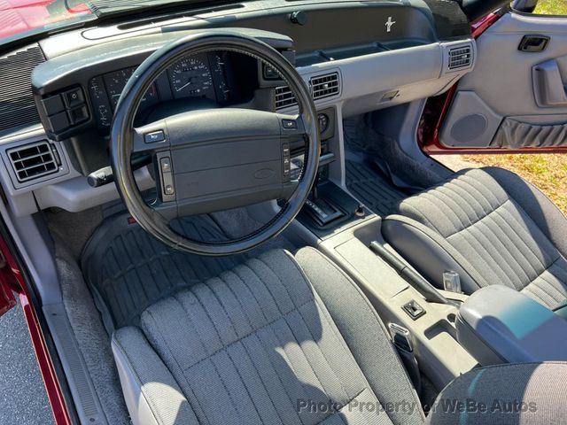 1993 Ford Mustang 2dr Convertible LX 5.0L - 22335892 - 11