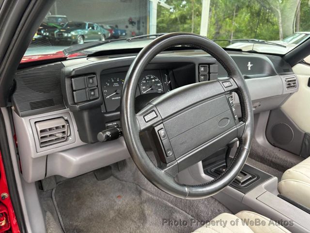 1993 Ford Mustang 2dr GT Convertible - 23048952 - 30
