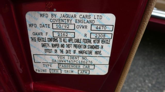 1993 Jaguar XJS XJS - 11201821 - 89