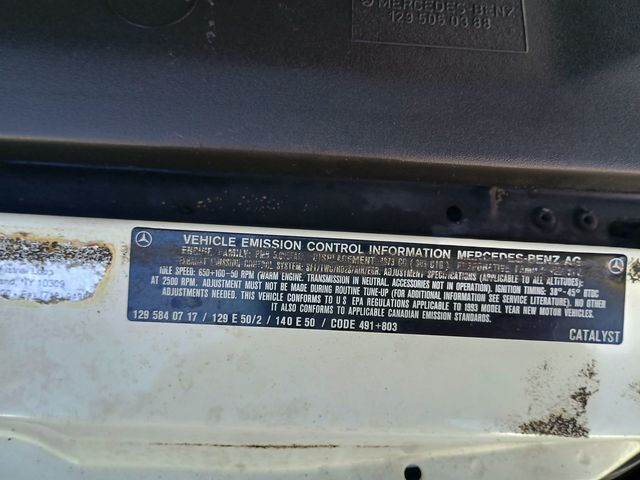 1993 Mercedes-Benz 500 Series 500 Series 2dr Coupe/Roadster 500SL Clean Carfax - 22920582 - 52