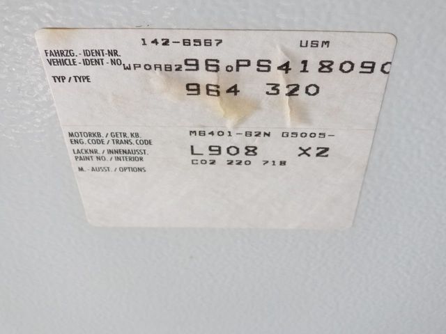 1993 Porsche 964 RS AMERICA 911 Carrera RS America - 19401890 - 35