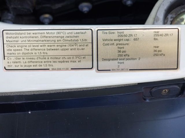 1993 Porsche 964 RS AMERICA 911 Carrera RS America - 19401890 - 42