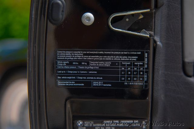 1994 BMW 850 S70 CSI 6 Speed - 23029875 - 61