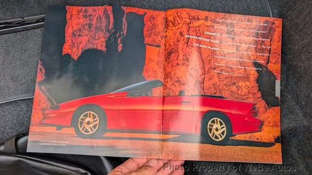 1994 Chevrolet Camaro Z28 Convertible with 4k Miles - 22901220 - 99