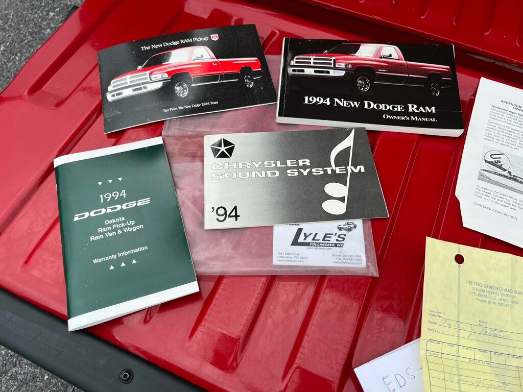 1994 Dodge Ram 1500 Pappys Fishing Truck - A Mint Original Example Mopar - 23055616 - 79