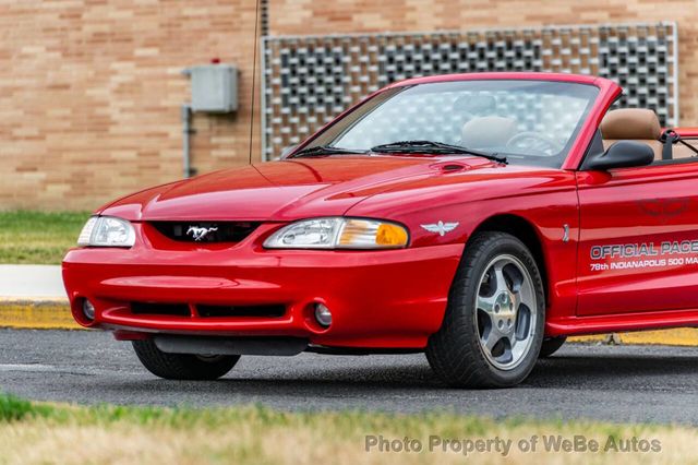 1994 Ford Mustang Cobra Indi Pace Car - 22569753 - 34