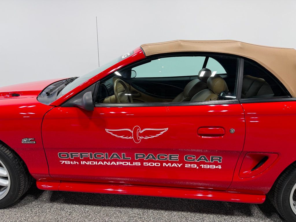 1994 Ford Mustang Official Pace Car #78 of the 78th Indianapolis 500 May 29, 1994 - 22987856 - 17