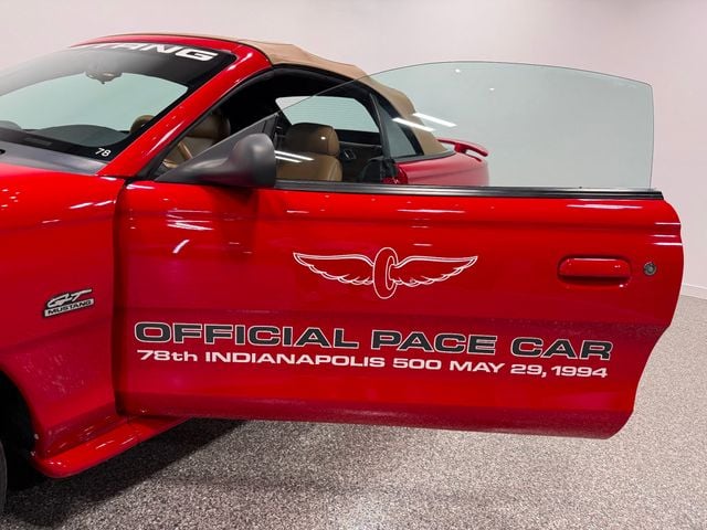 1994 Ford Mustang Official Pace Car #78 of the 78th Indianapolis 500 May 29, 1994 - 22987856 - 27