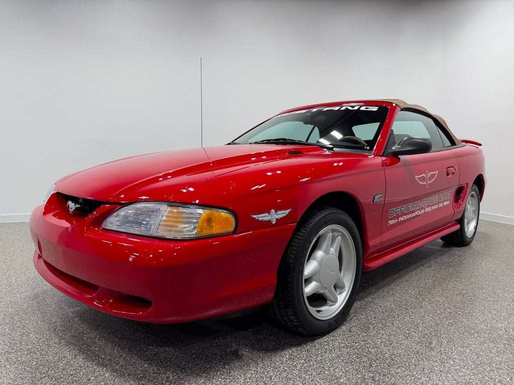 1994 Ford Mustang Official Pace Car #78 of the 78th Indianapolis 500 May 29, 1994 - 22987856 - 2