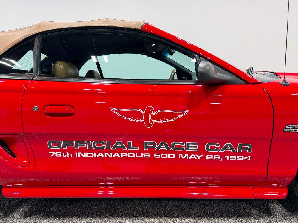 1994 Ford Mustang Official Pace Car #78 of the 78th Indianapolis 500 May 29, 1994 - 22987856 - 43