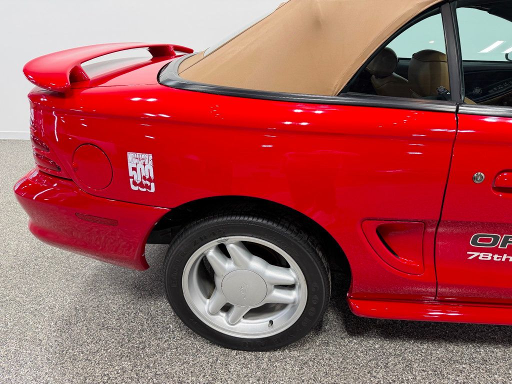 1994 Ford Mustang Official Pace Car #78 of the 78th Indianapolis 500 May 29, 1994 - 22987856 - 44