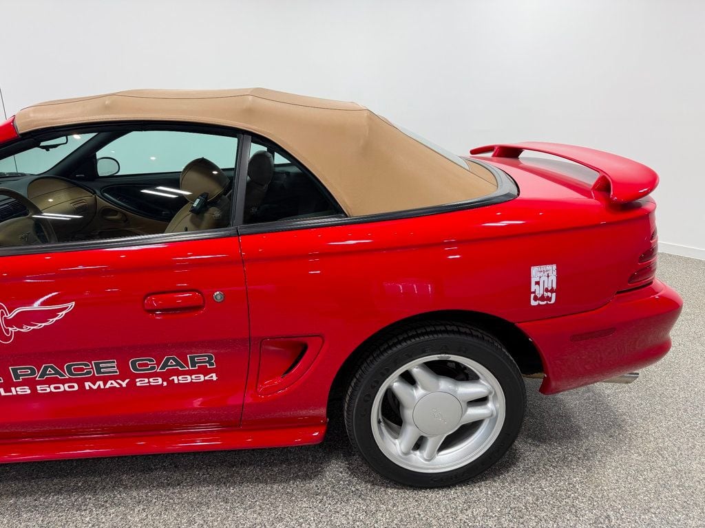 1994 Ford Mustang Official Pace Car #78 of the 78th Indianapolis 500 May 29, 1994 - 22987856 - 75