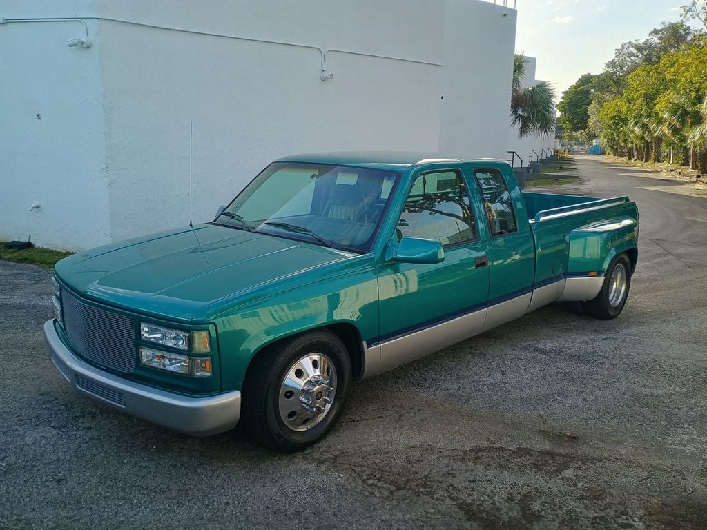 1994 GMC Sierra 3500 Club Coupe 155.5" WB DRW 1 Owner Florida Dually Truck - 22944967 - 0