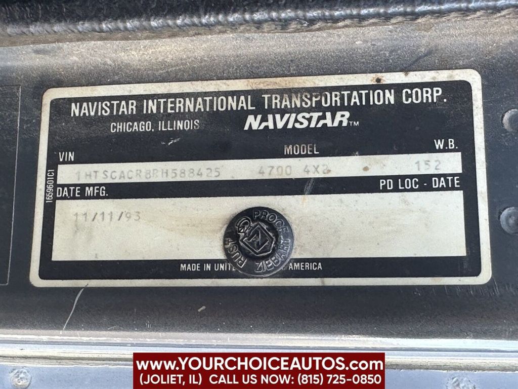 1994 International 4700 4X2 2dr Chassis - 22369419 - 16