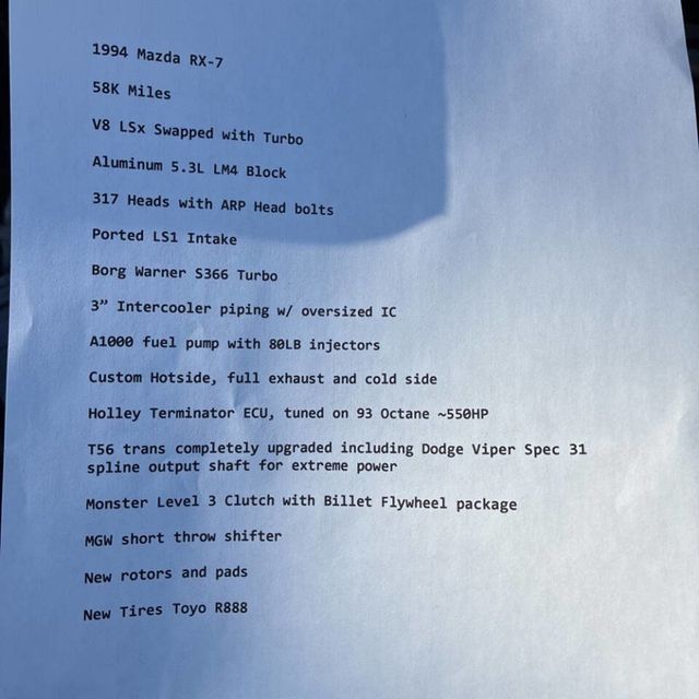 1994 Mazda RX-7 2dr Coupe - 22991759 - 8