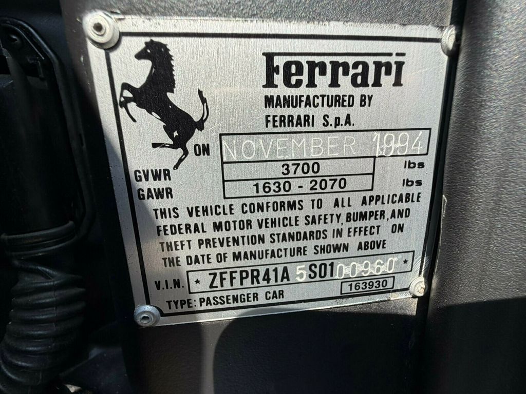 1995 Ferrari F355 Berlinetta/Full 30k mile Service Performed/Nitron Coilovers - 23063340 - 35