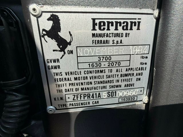 1995 Ferrari F355 Berlinetta/Full 30k mile Service Performed/Nitron Coilovers - 23063340 - 35