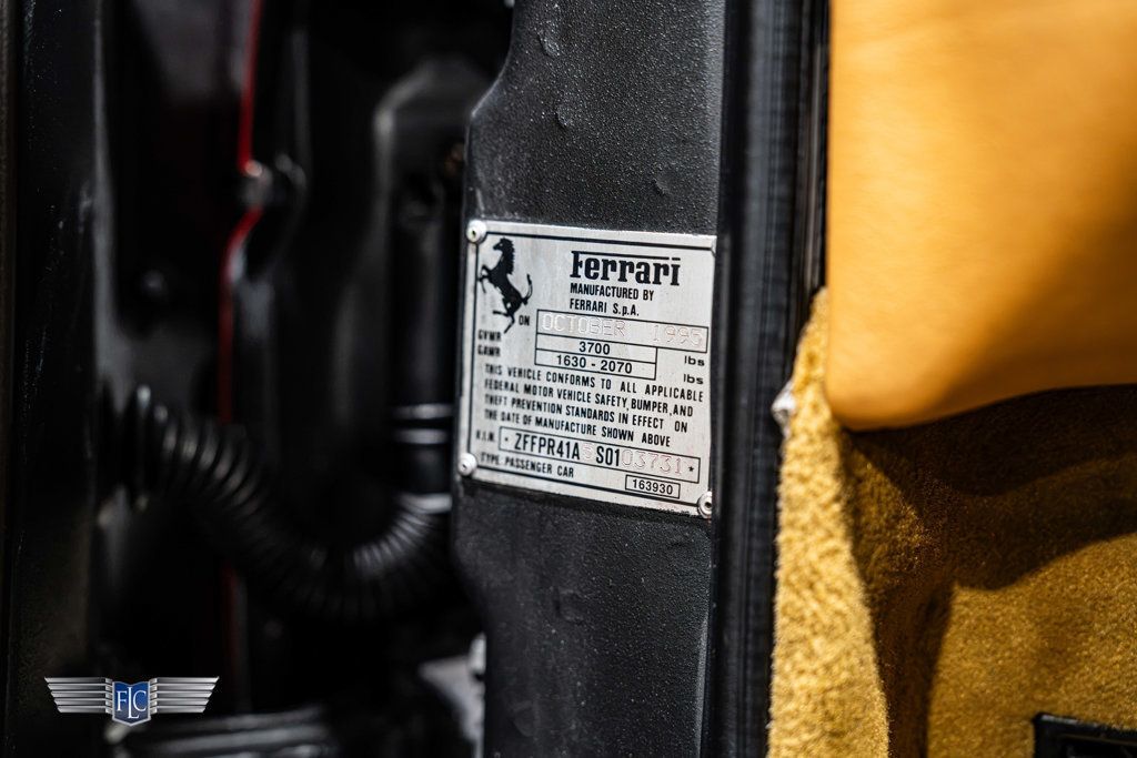 1995 Ferrari F355 COUPE - 23083286 - 46