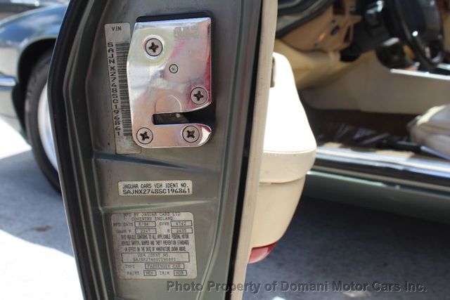 1995 Jaguar XJS ORIGINALLY $ 73,080.00 IN 1995 , LIMITED COLOR COMBINATION  - 21467324 - 11