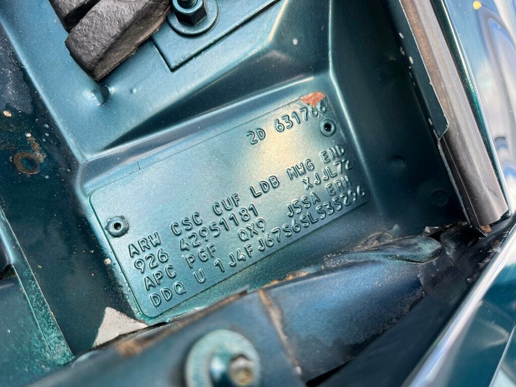 1995 Jeep Cherokee Rare 2-Door 5-Speed Manual Stick Shift 4x4 - 23001273 - 35