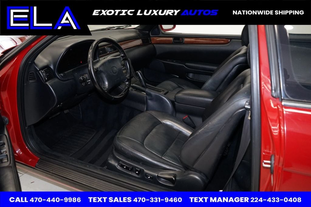 1995 Lexus SC 400 OWNED IN CALIFORNIA ! HARD TO FIND BLACK INTERIOR! CHROME WHEELS - 22556859 - 21