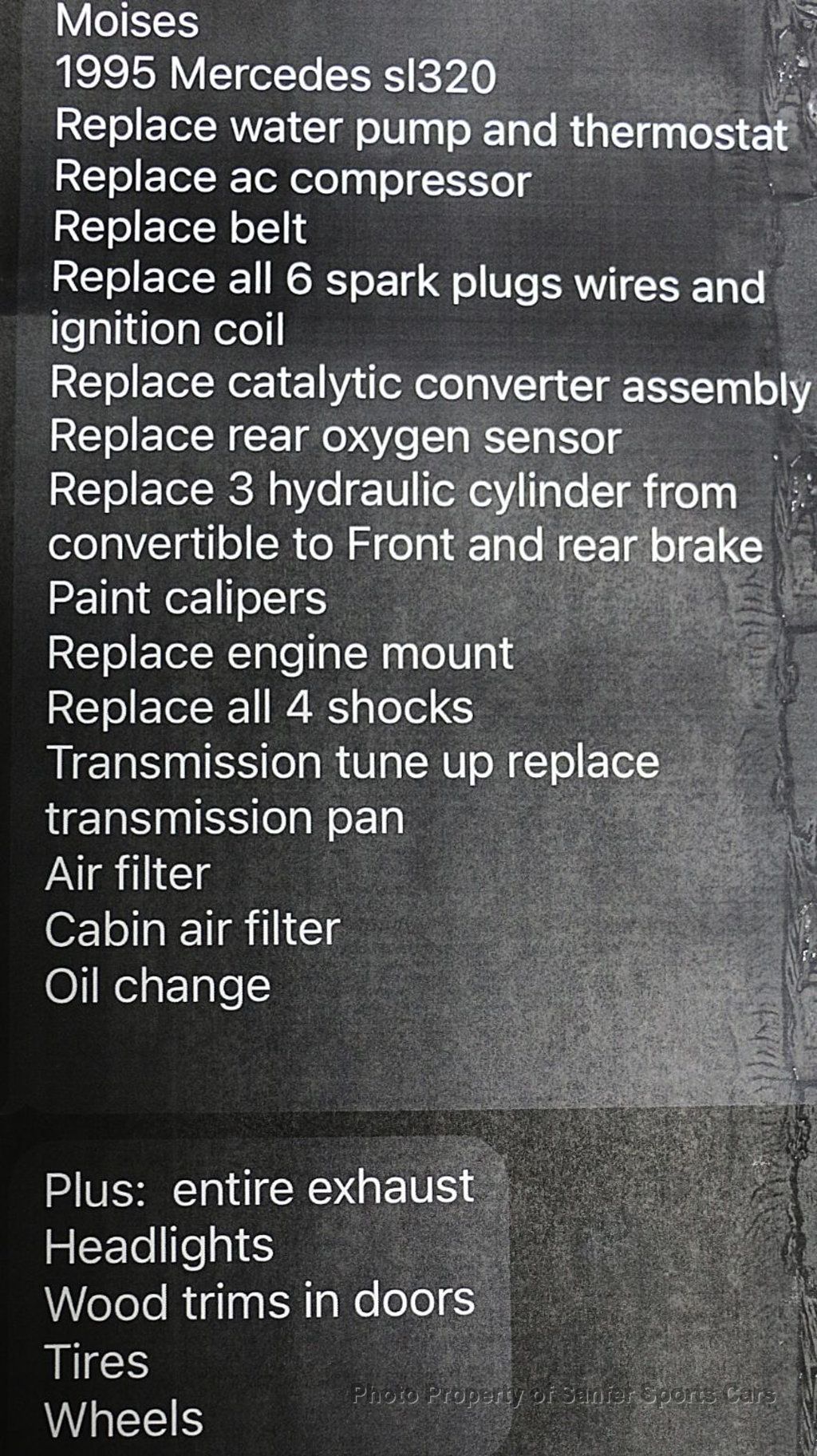 1995 Mercedes-Benz SL Class SL Class 2dr Roadster 3.2L - 22986946 - 38