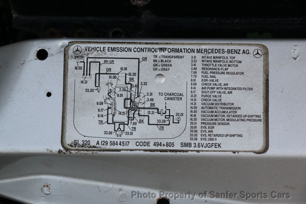1995 Mercedes-Benz SL Class SL Class 2dr Roadster 3.2L - 22986946 - 39