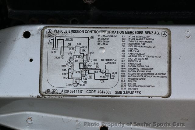1995 Mercedes-Benz SL Class SL Class 2dr Roadster 3.2L - 22986946 - 39